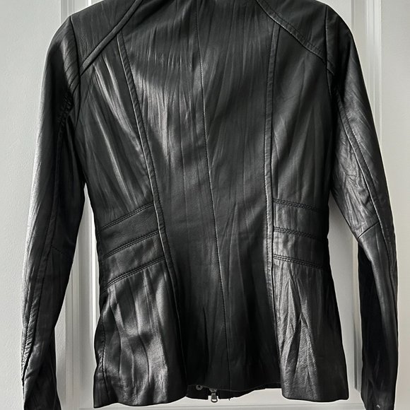 2XS Danier Leather Jacket - Picture 4 of 4
